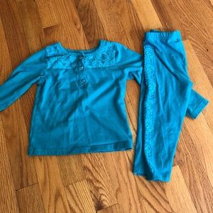 Henley and legging set